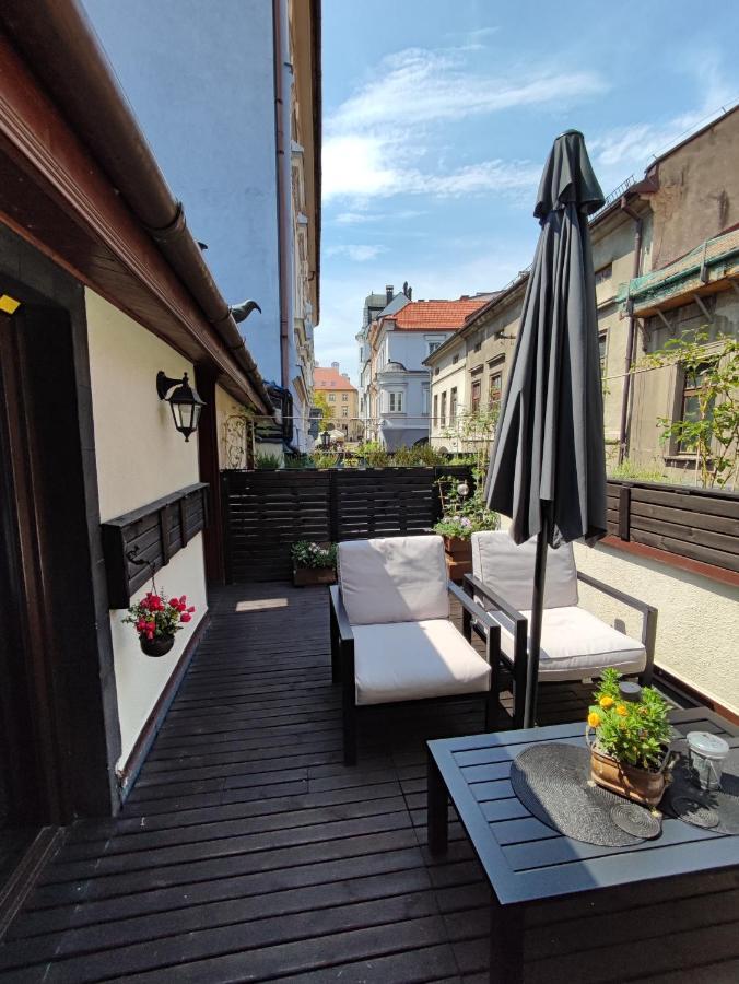 Apartament Podcienie Z Tarasem Bielsko-Biala Old Town エクステリア 写真